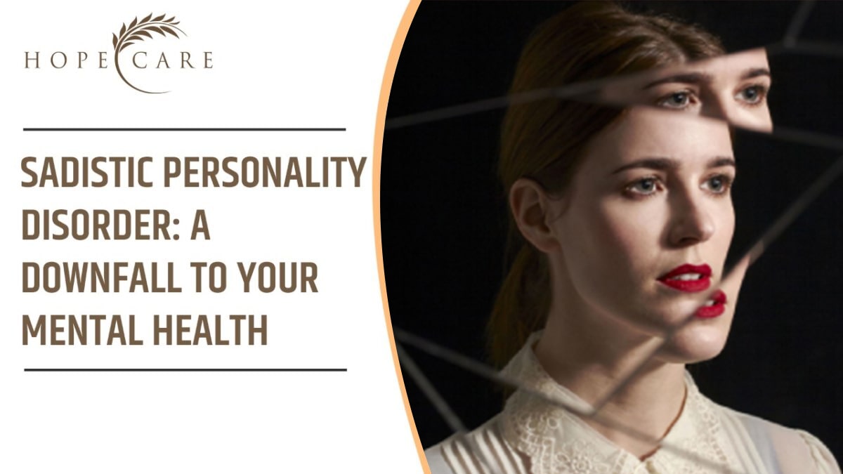 SADISTIC PERSONALITY DISORDER A DOWNFALL TO YOUR MENTAL HEALTH