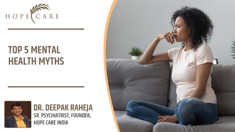 Top 5 Myths About Mental Health